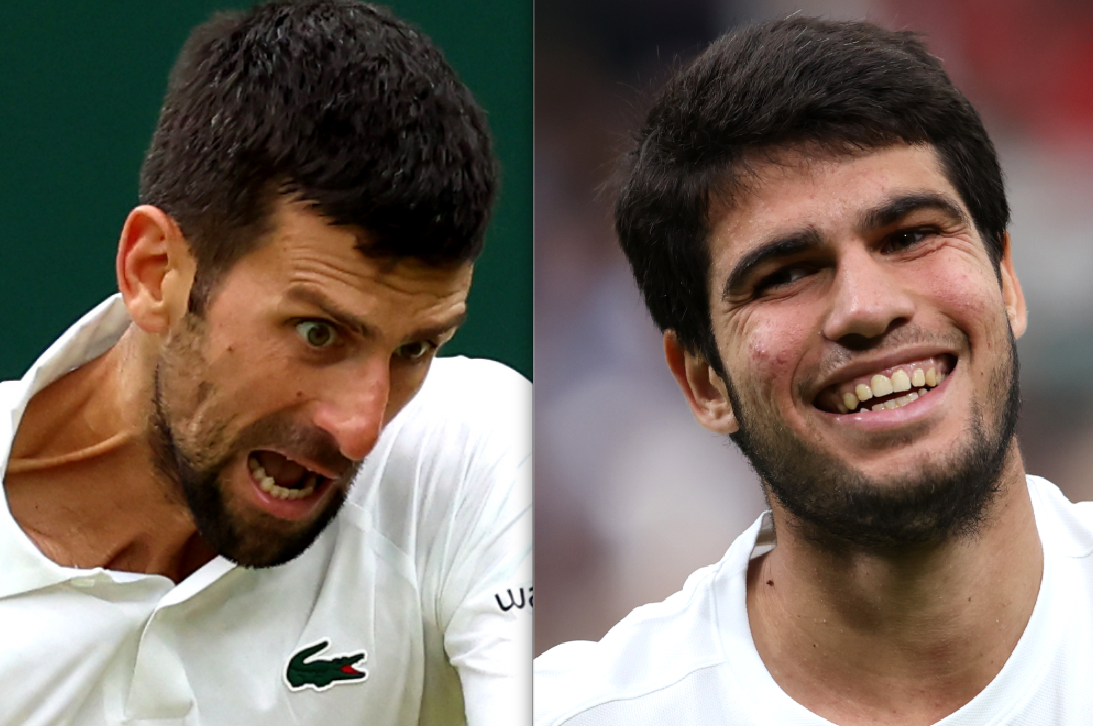 Wimbledon Finale live Carlos Alcaraz schlägt Novak Djokovic