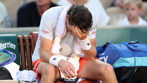 Casper Ruud hatte zum Auftakt in Roland-Garros massive Probleme mit der Hitze
