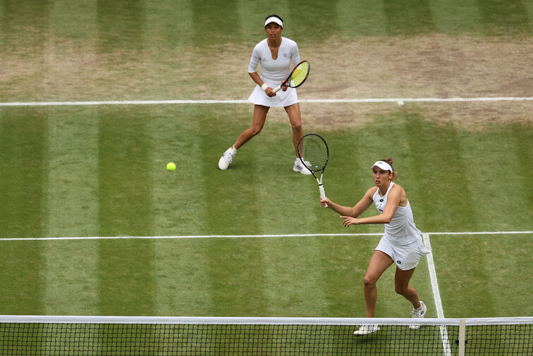 Hsieh and Mertens - the double winners at Wimbledon 2021