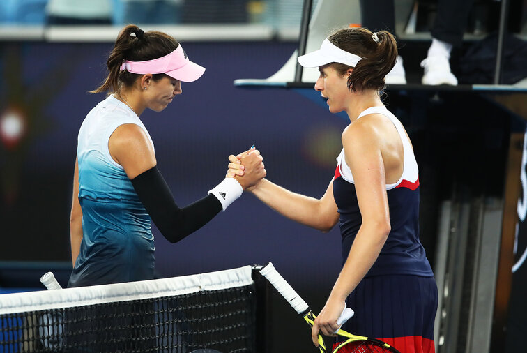 Garbine Muguruza, Johanna Konta Nachtschwärmerinnen wider Willen: Garbine Muguruza, Johanna Konta