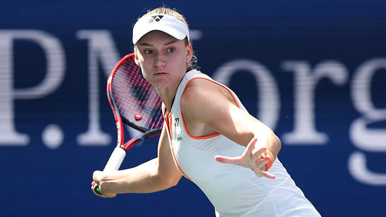Elena Rybakina spielt auch in Flushing Meadows stark Elena Rybakina spielt auch in Flushing Meadows stark