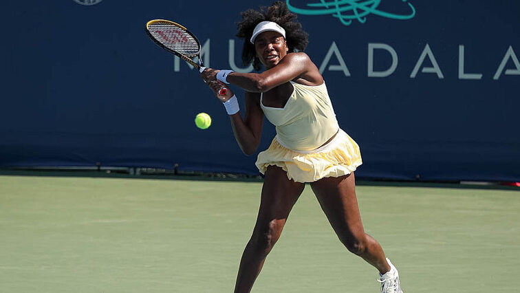 Venus Williams wird heute Nacht im Einzel erstmals getestet