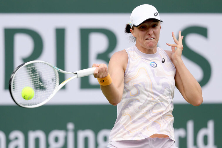 Iga Swiatek ist erfolgreich in das Combined-Event in Indian Wells eingestiegen