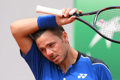 Stan Wawrinka Stan Wawrinka verlor in Monte Carlo gegen Marco Cecchinato
