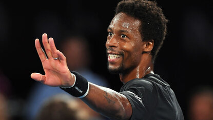 Gael Monfils hat das Jahr 2022 mit einem Titel begonnen Gael Monfils hat das Jahr 2022 mit einem Titel begonnen