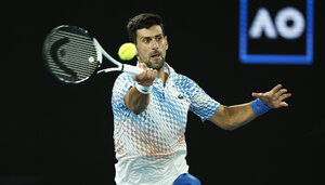 Novak Djokovic trifft im Halbfinale der Australian Open auf Tommy Paul 