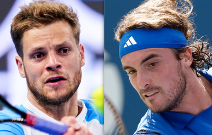 Yannick Hanfmann, Stefanos Tsitsipas