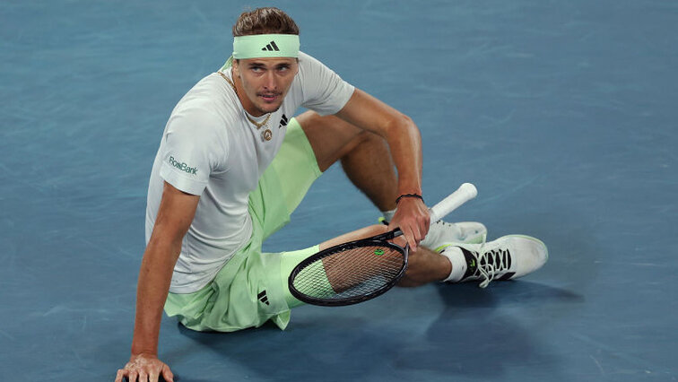 Keine Frage: Alexander Zverev wird wieder aufstehen Keine Frage: Alexander Zverev wird wieder aufstehen