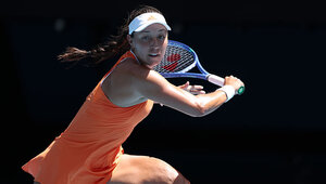 Jessica Pegula kann im Duell mit Madison Keys ein dickes Ausrufezeichen setzen.