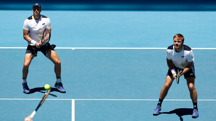 Andreas Mies und Kevin Krawietz sind bei den Australian Open ausgeschieden Andreas Mies and Kevin Krawietz were eliminated from the Australian Open