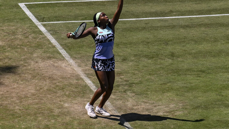 Coco Gauff im vergangenen Jahr in Berlin