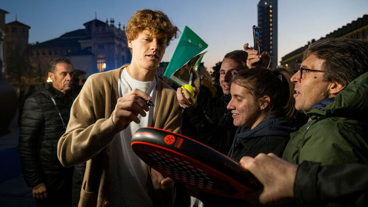 Bei den Fans hat Jannik Sinner schon gewonnen