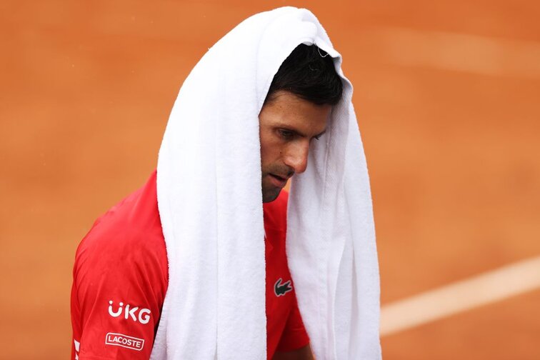 Novak Djokovic at the ATP Masters 1000 tournament in Rome