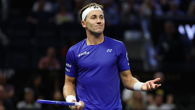 Trotz angetretenem Urlaub nimmt Casper Ruud die Rolle als zweiter Ersatzspieler in Turin an. Getty Images