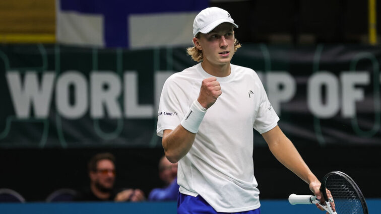 Emil Ruuduvuori drehte das Halbfinal-Match gegen Sebastian Ofner. Emil Ruuduvuori drehte das Halbfinal-Match gegen Sebastian Ofner.