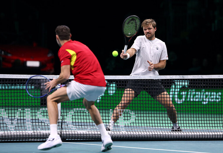 Deutschlands Doppel zog gegen Spanien den Kürzeren Deutschlands Doppel zog gegen Spanien den Kürzeren