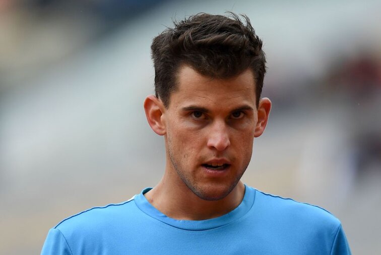 Dominic Thiem bei den French Open