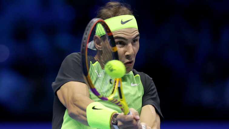 Rafael Nadal hat in Turin doch noch einen Sieg gefeiert Rafael Nadal hat in Turin doch noch einen Sieg gefeiert