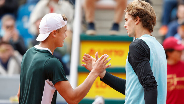 Weiland in München: Holger Rune schlägt 2022 im Achtelfinale Alexander Zverev Weiland in München: Holger Rune schlägt 2022 im Achtelfinale Alexander Zverev