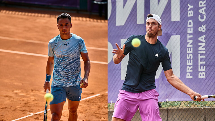 Hugo Dellien und Maximilian Marterer stehen im Finale der Bonn Open. Hugo Dellien und Maximilian Marterer stehen im Finale der Bonn Open.