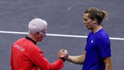 Beim Laver Cup trafen John McEnroe und Alexander Zverev in verschiedenen Teams aufeinander. McEnroe coachte viele Jahre das "Team World"