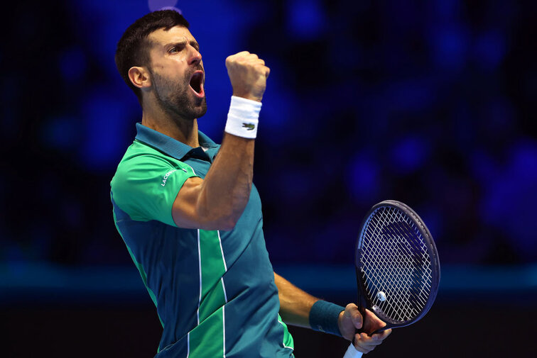 Novak Djokovic holte sich in Turin den achten Titel bei den ATP Finals