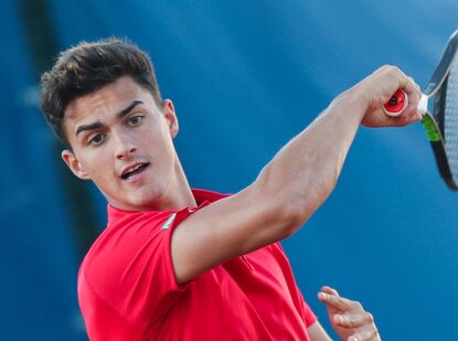Alexander Erler Alexander Erler trifft am Dienstag auf Dominic Thiem