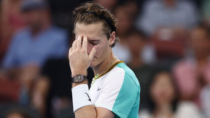 Sebastian Korda am Dienstag in Brisbane Sebastian Korda am Dienstag in Brisbane