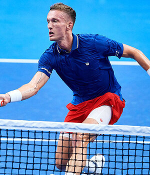 Jiri Lehecká hat in Prag brilliert