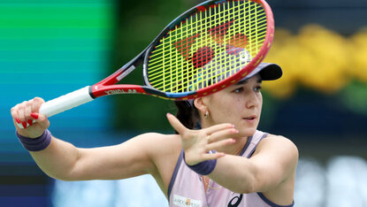 Eva Lys steht in Madrid in Runde zwei