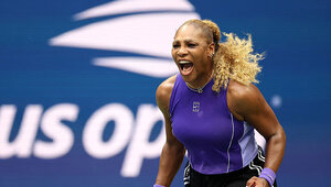 Serena Williams darf heute unter Flutlicht ran