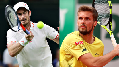 Andy Murray genießt gegen Oscar Otte Heimvorteil Andy Murray genießt gegen Oscar Otte Heimvorteil