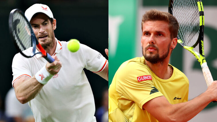 Andy Murray has a home advantage against Oscar Otte