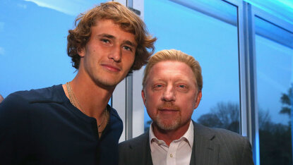 Boris Becker sieht bei Alexander Zverev noch viel Steigerungspotenzial.