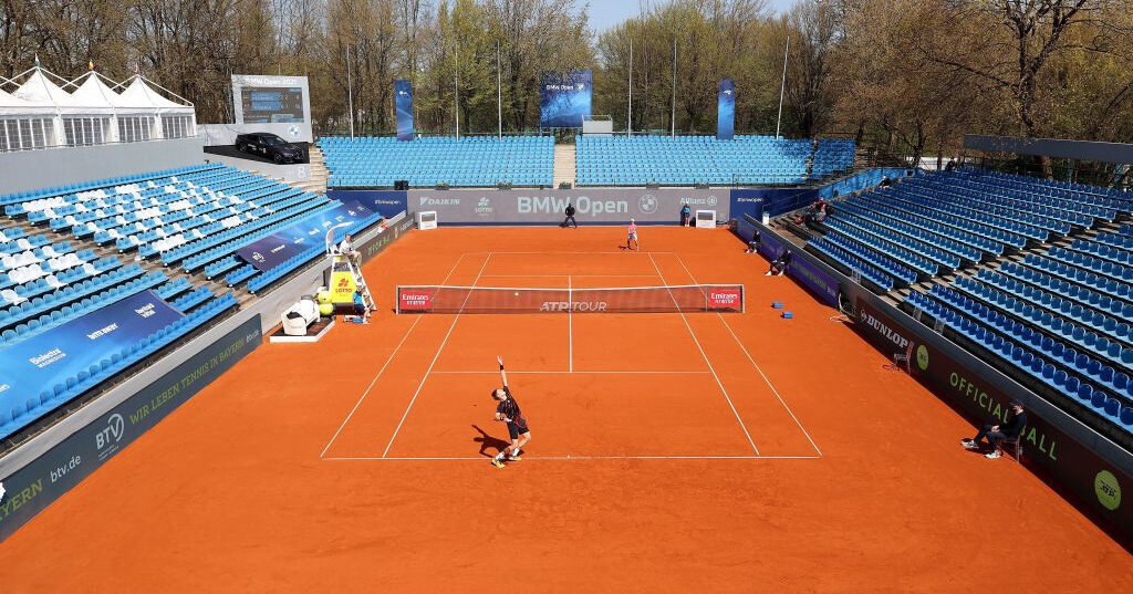 ATP München Sonne über dem MTTC Iphitos ·