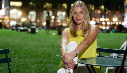 NEW YORK CITY,NEW YORK,USA,08.SEP.15 - TENNIS - WTA World Tour, US Open 2015, Grand Slam, Flushing Meadows, photo shooting with Barbara Schett-Eagle. Image shows Barbara Schett-Eagle. Photo: GEPA pictures/ Matthias Hauer