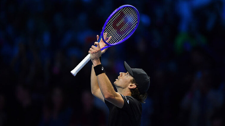 Mit dem Einzug in die Runder der letzten Vier bei nur einem Sieg schaffte Alex de Minaur bei den ATP-Finals etwas Seltenes. Getty Images