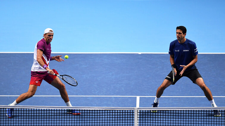 Lukasz Kubot (left) and Marcelo Melo (right)