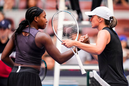 Coco Gauff fordert Iga Swiatek Coco Gauff fordert Iga Swiatek