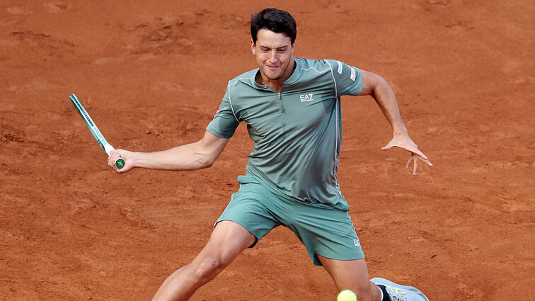 Luciano Darderi hat 2026 schon 22 Matches auf Sand gewonnen