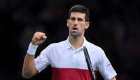 Novak Djokovic bekam es im Viertelfinale von Paris-Bercy mit Taylor Fritz zu tun