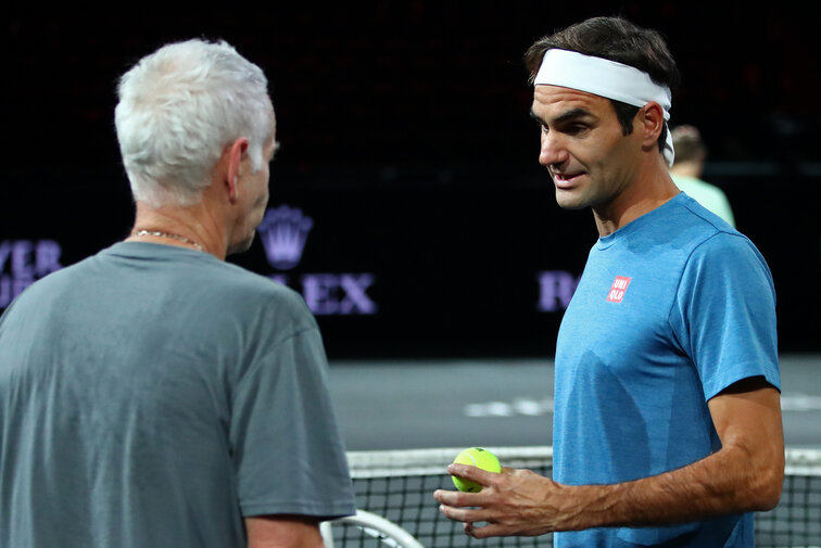 John McEnroe, Roger Federer
