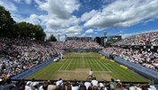 Der Center Court beim TC Weissenhof in Stuttgart