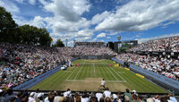 Der Center Court beim TC Weissenhof in Stuttgart