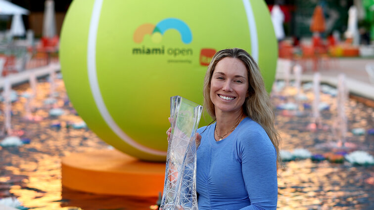 Danielle Collins hat in Miami ihren größten Erfolg feiern können. Danielle Collins hat in Miami ihren größten Erfolg feiern können.