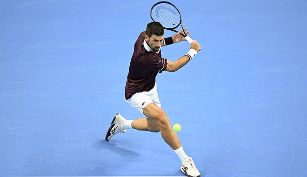 Novak Djokocic erhofft sich so einiges von seinem Auftritt in Basel...