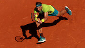 Rafael Nadal auf dem Sand in Roland-Garros