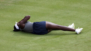 Victoria Mboko kam im Queen's Club schwer zu Sturz