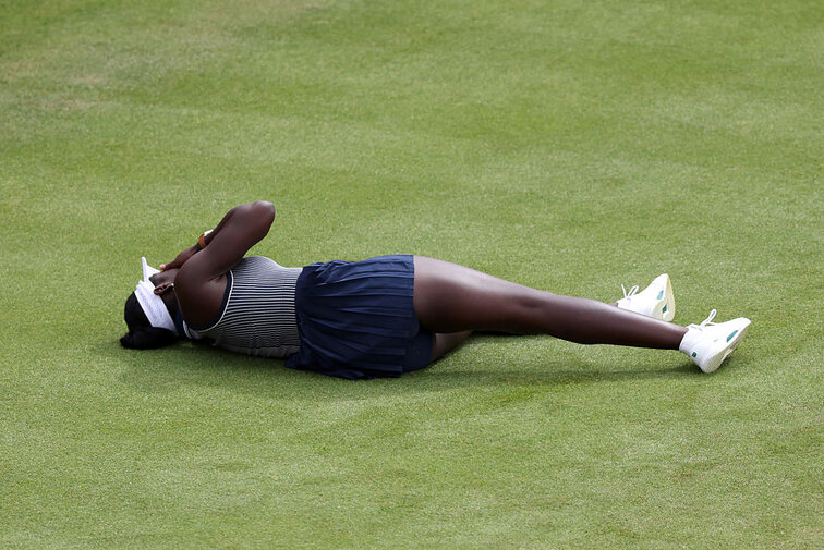 Victoria Mboko kam im Queen's Club schwer zu Sturz Victoria Mboko kam im Queen's Club schwer zu Sturz