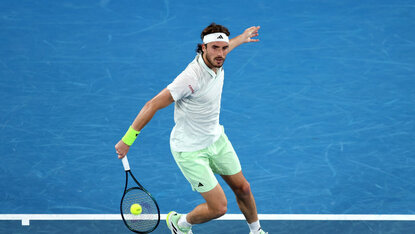 Stefanos Tsitsipas drehte die Partie gegen Jordan Thompson. Stefanos Tsitsipas drehte die Partie gegen Jordan Thompson.